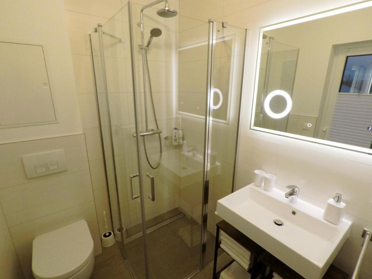 -Neubau- 42 Qm Balkon-Apartment ฟุลดา ภายนอก รูปภาพ
