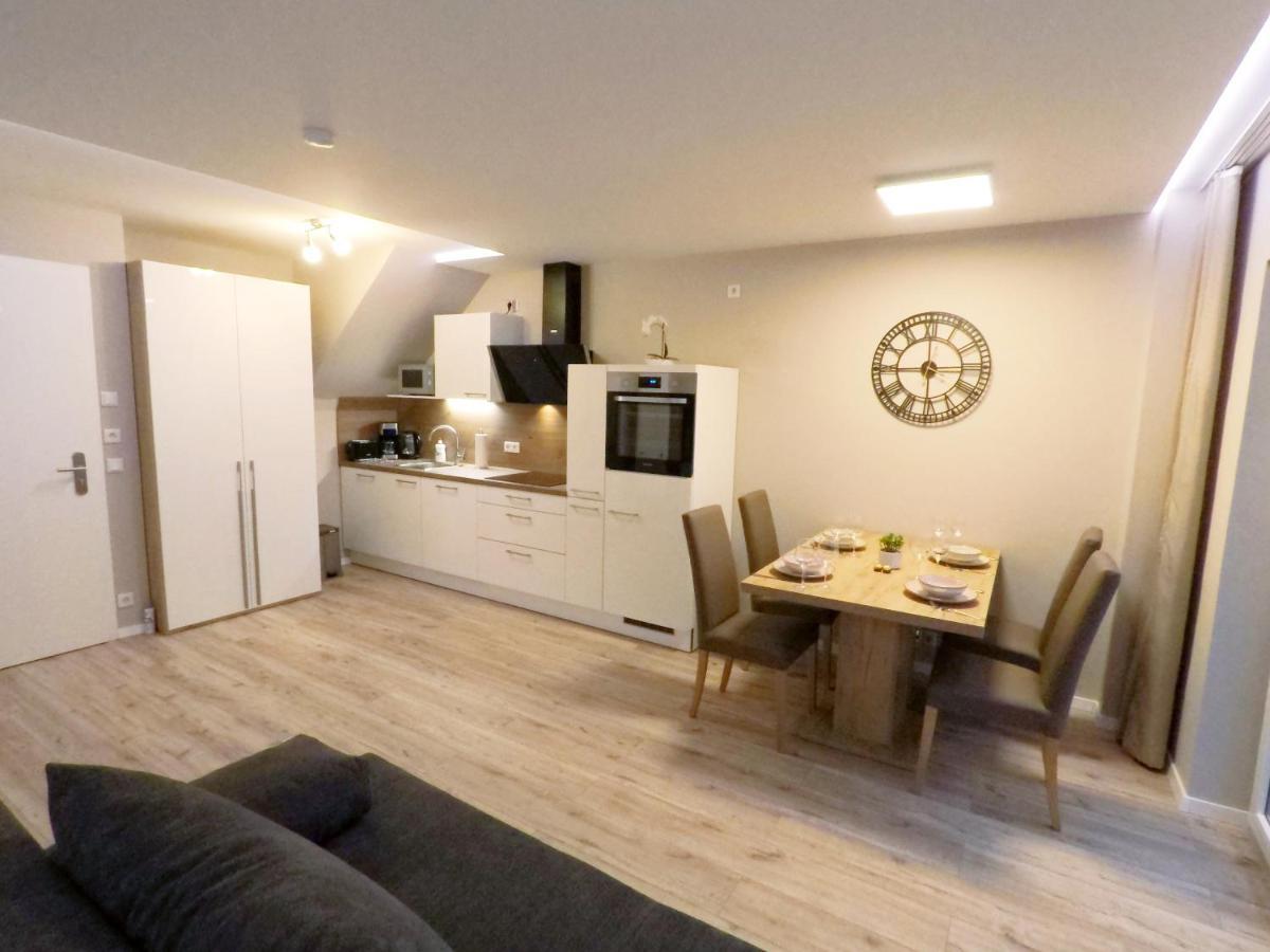 -Neubau- 42 Qm Balkon-Apartment ฟุลดา ภายนอก รูปภาพ